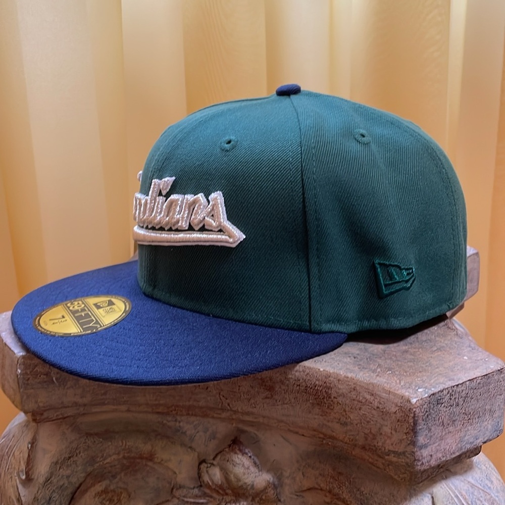 New Era Cleveland Guardians Indians 59FIFTY Cap 7 3/4 MLB Baseball Cap (New) - Picture 6 of 11